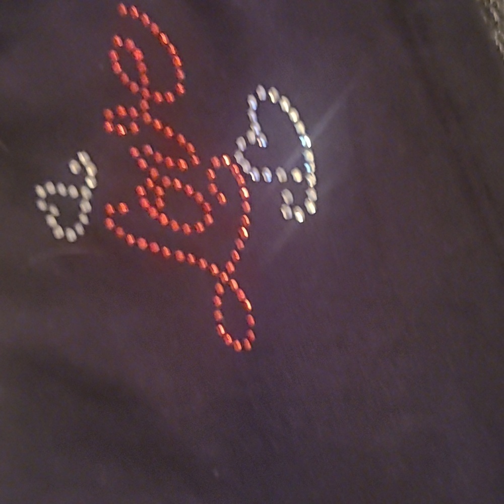 Shades of Love Black Booty Shorts sz l - Picture 5 of 5